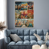 Art Travel Jigsaw Puzzles 1000 Pieces