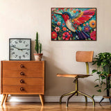 Patchwork Hummingbird Jigsaw Puzzle 1000 Pieces