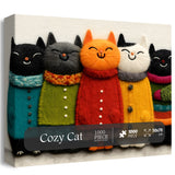 Cozy Cat Jigsaw Puzzle 1000 Pieces