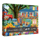 Vibrant Garden Jigsaw Puzzle 1000 Pieces