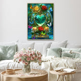Crystal Heart Garden Jigsaw Puzzle 1000 Pieces