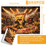 Rockin' Pizza Jigsaw Puzzle 1000 Pieces