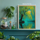 Rompecabezas Willow Moon Reflection 1000 piezas