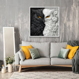 Yin Yang Owl Jigsaw Puzzle 1000 Pieces