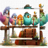 Colorfeather Expedition Jigsaw Puzzle 1000 Pieces