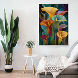 Colorful Calla Lilies Jigsaw Puzzle 1000 Pieces