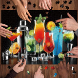 Vibrante puzzle da cocktail puzzle 1000 pezzi