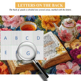 Floral Tea Reading Jigsaw Puzzle 1000 Pieces