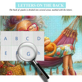 Grandma's Beach Nap Jigsaw Puzzle 1000 Pieces