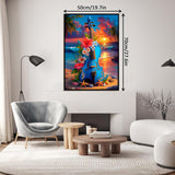 Floral Violin Jigsaw Puzzle 1000 Pieces