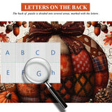 Patchwork Pumpkin Jigsaw Puzzle 1000 Pieces