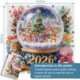 Crystal Christmas 2026 Jigsaw Puzzle 1000 Pieces