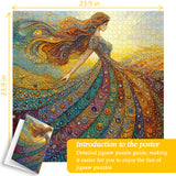 Gemstone donna puzzle puzzle 1000 pezzi