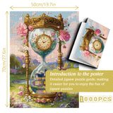 Golden Hourglass Jigsaw Puzzle 1000 Pieces