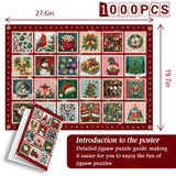 Christmas Stamps Jigsaw Puzzle 1000 Pieces