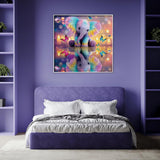 Rainbow Elephant Jigsaw Puzzle 1000 Pieces