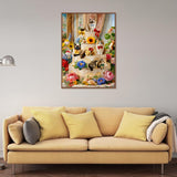 Cat Feast Jigsaw Puzzle 1000 Pieces