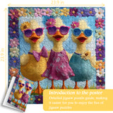 Funny Ducks Jigsaw Puzzle 1000 Pieces