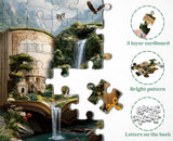 Dreamlike Book Realm Jigsaw Puzzle 1000 Pieces