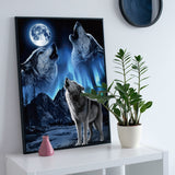 Star Night Wolf Jigsaw Puzzle 1000 Pieces