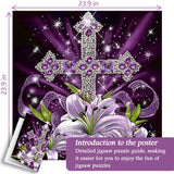 Faith and Flowers Jigsaw Puzzle 1000 Pieces