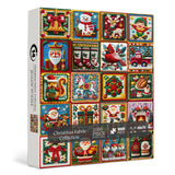 Christmas Fabric Collection Jigsaw Puzzle 1000 Pieces