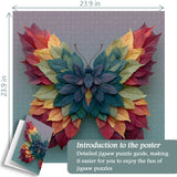 Leaves & Butterfly Jigsaw Puzzle 1000 Pieces