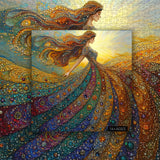 Gemstone Woman Jigsaw Puzzle 1000 Pieces