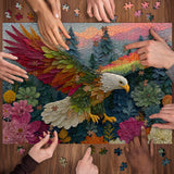 Leaf Eagle Jigsaw Puzzle 1000 Pieces