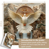 The Sacred Cascade Jigsaw Puzzle 1000 Pieces