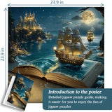 Segeln Booksea Puzzle 1000 Teile