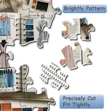 Puzzle di diario di design da 1000 pezzi