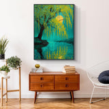 Rompecabezas Willow Moon Reflection 1000 piezas