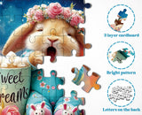 Puzzle del coniglietto che sbadiglia 1000 pezzi