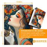 Elegance in Bloom Jigsaw Puzzle 1000 Pieces