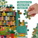 Blooming Bookstore Jigsaw Puzzle 1000 Pieces