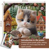 Puzzle da giardino stravagante 1000 pezzi