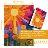 Patchwork Sunlight Jigsaw Puzzle 1000 Pieces