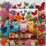 Blossom Chicks Jigsaw Puzzle 1000 Pieces