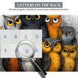 Rompecabezas de Búhos Caprichosos de 1000 Piezas