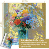 The Pastel Posy Jigsaw Puzzle 1000 Pieces