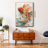 Floral Koi Fish Jigsaw Puzzle 1000 Pieces