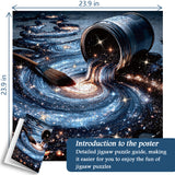 Cosmic Brush Jigsaw Puzzle 1000 Pieces