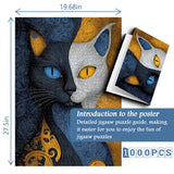 Puzzle Gaze Or Bleu 1000 Pièces