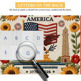 Puzzle Stelle, Strisce e Libertà, 1000 pezzi