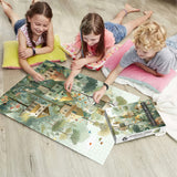 Rompecabezas de la aldea de la casa del árbol, 1000 piezas