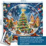 Christmas Crystal Ball Jigsaw Puzzle 1000 Pieces