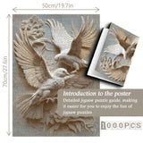 The Carved Bird Jigsaw Puzzle 1000 Pieces