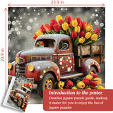 Tulip Truck Puzzle 1000 Teile