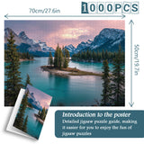 Lake Meets Mountain Jigsaw Puzzle 1000 Pieces